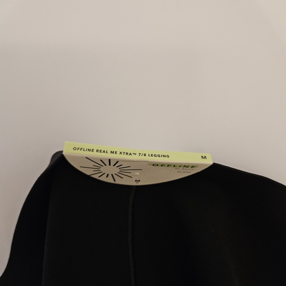 aerie Black Hi-Rise OFFLINE Leggings - Picture 4 of 4